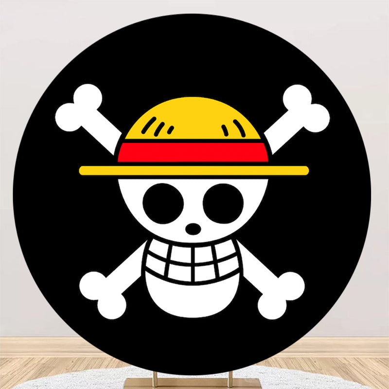 Straw hat pirate flag