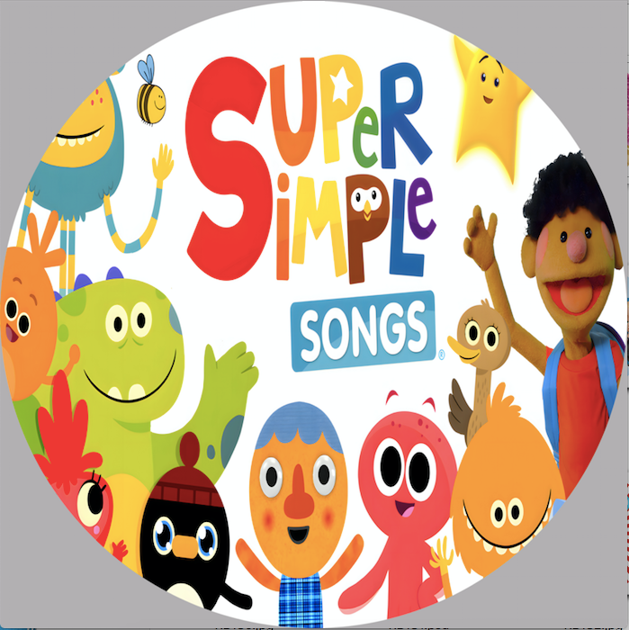 Customize Super Simple Songs Photo Backdrop Cover Kids Round Backdrop Party Circle Background Covers