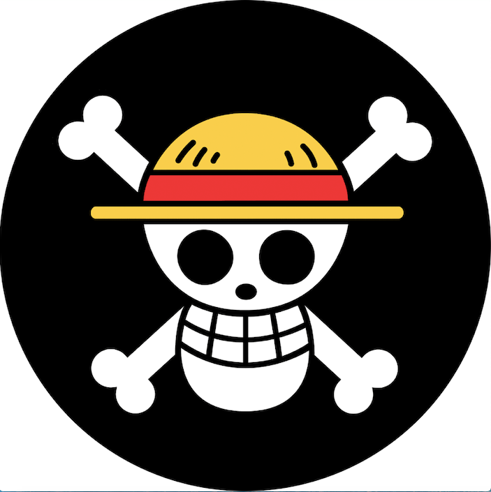 Straw hat pirate flag