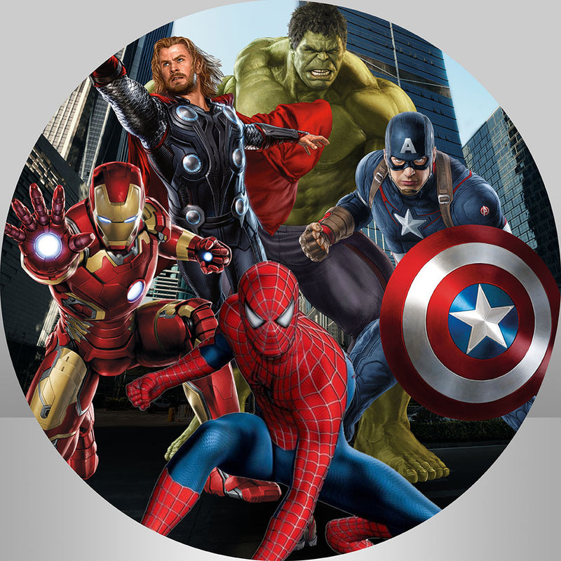 Ballons Marvel Avengers, décoration d'anniversaire Avengers, décoration de  fête super-héros, Spiderman, ballon Hulk, fête Ironman, Captain America -   France