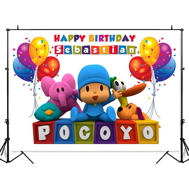 Pocoyo Cake Topper/ Pocoyo Party Decorations/pocoyo First Birthday Party  Decorations 