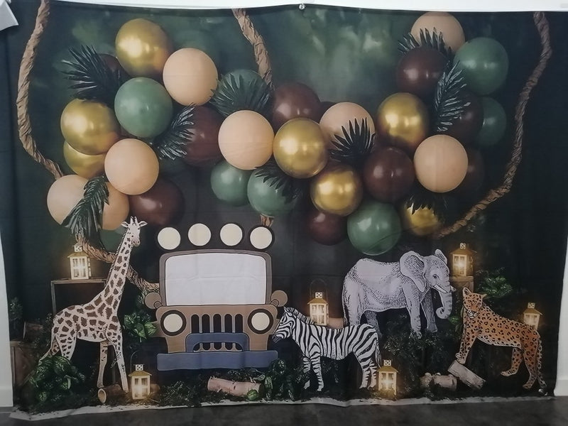 Safari cake topper safari birthday birthday decoration baby -  Portugal