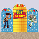 Customize Size Toy Story Photo Background Covers Kids Theme Arch Background Double Side Elastic Covers