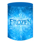 Frozen Round Party Backdrops Elsa